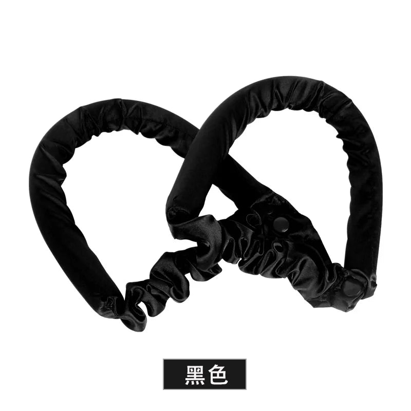 Heatless Hair Curling Ribbon Women Foam Sleep Curling Rod Headband Silk Curls Hair Curler No Heat Waves Hair Curlers Rollers