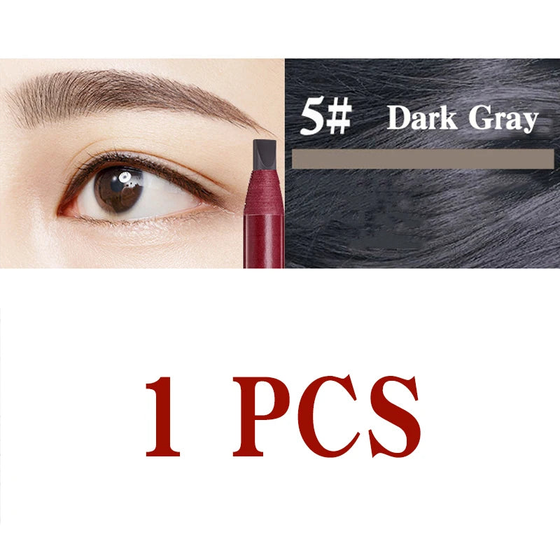 Eyebrow Pencil Cosmetic China High Quality Professional Waterproof Original Brown Makeup Beauty Pencil Natural Long-Lasting