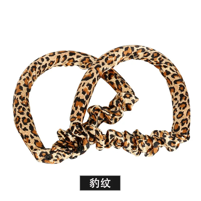 Heatless Hair Curling Ribbon Women Foam Sleep Curling Rod Headband Silk Curls Hair Curler No Heat Waves Hair Curlers Rollers