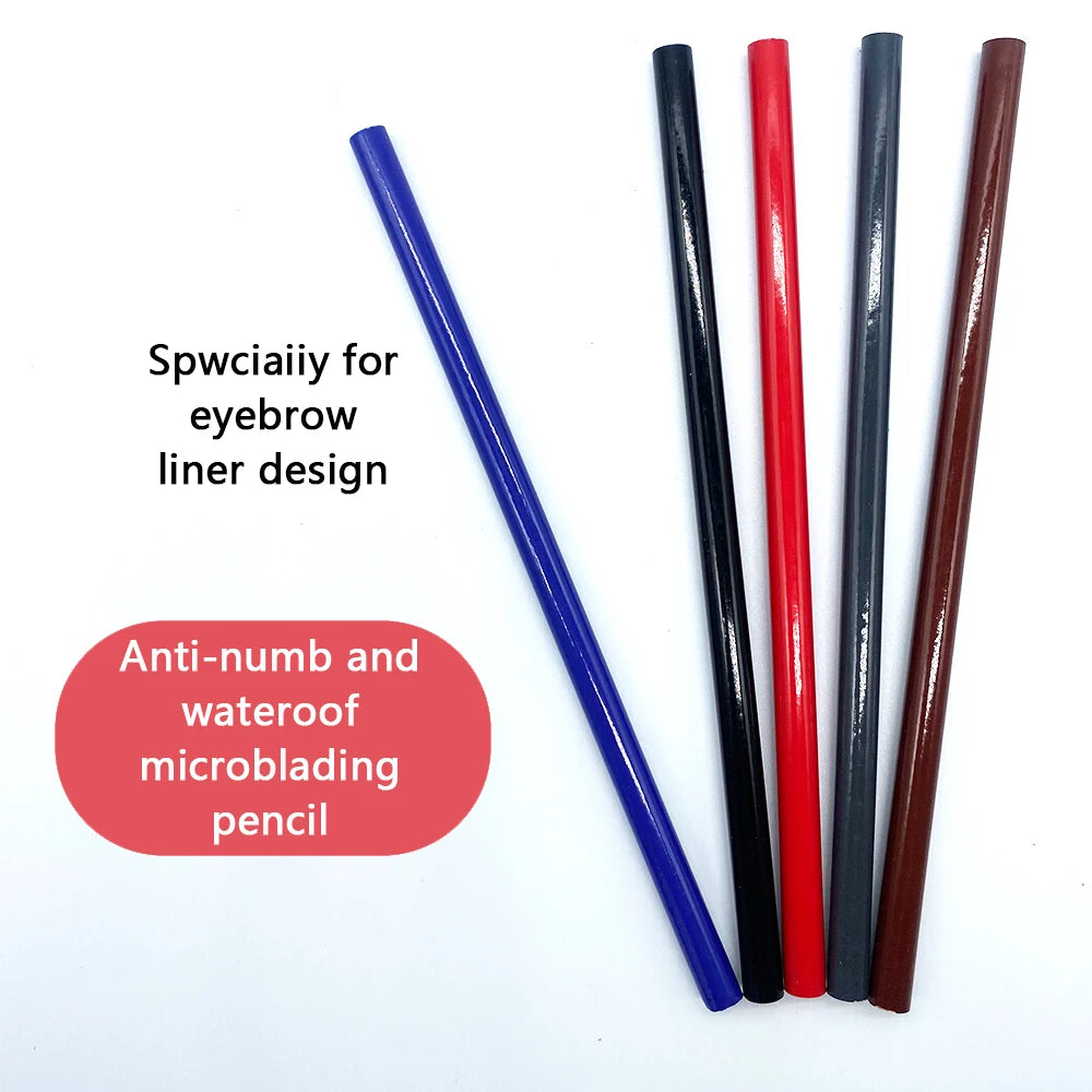 Eyebrow Pencil  Permanent Makeup Embroidery Tattoo Pen for Shaping Positioning Eyebrow Lines Waterproof Makeup Cosmetic Pen