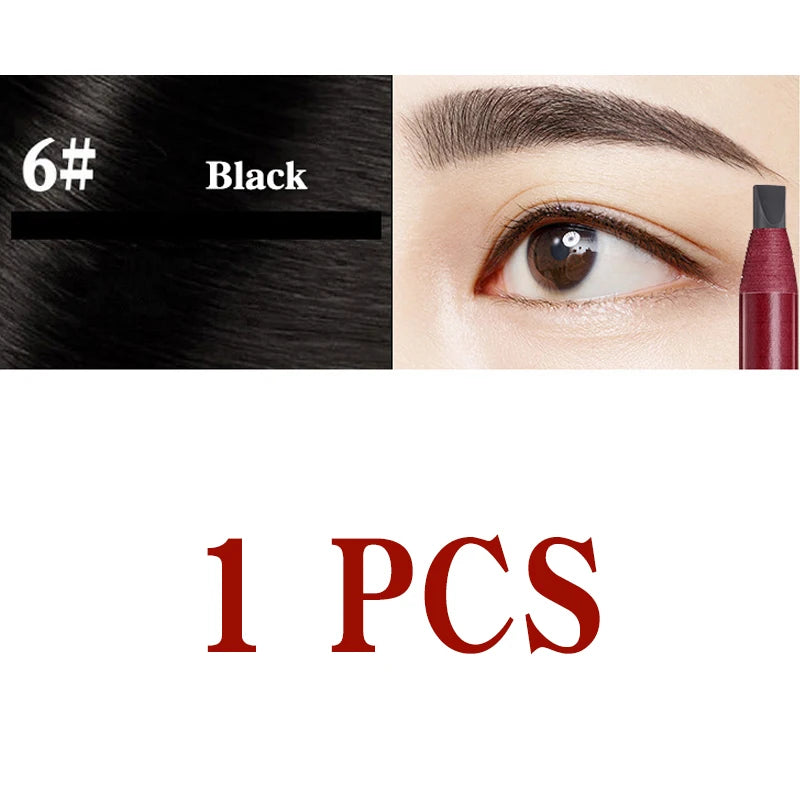 Eyebrow Pencil Cosmetic China High Quality Professional Waterproof Original Brown Makeup Beauty Pencil Natural Long-Lasting