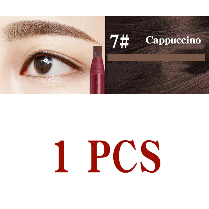 Eyebrow Pencil Cosmetic China High Quality Professional Waterproof Original Brown Makeup Beauty Pencil Natural Long-Lasting