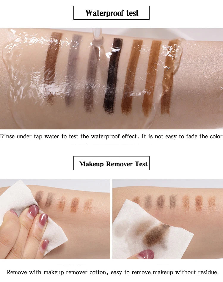 Eyebrow Pencil Cosmetic China High Quality Professional Waterproof Original Brown Makeup Beauty Pencil Natural Long-Lasting