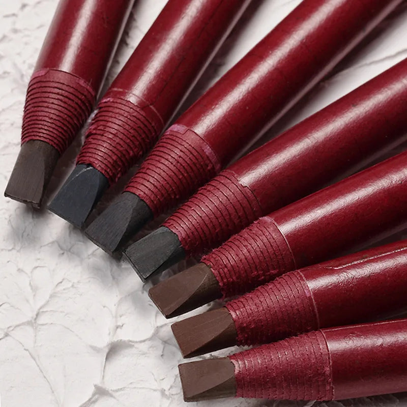 Eyebrow Pencil Cosmetic China High Quality Professional Waterproof Original Brown Makeup Beauty Pencil Natural Long-Lasting