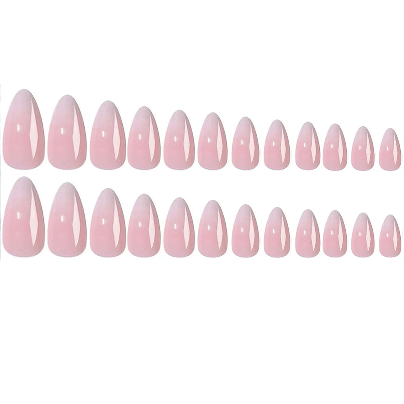 Short Press on Nails, BettyCora Square 24 Pcs Spring Summer Gel Press-On Acrylic Fake False Gel Nails Manicure Set for