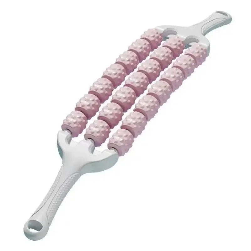 Flexible Muscle Massage Roller For Leg Back Body Relaxation Portable Yoga Deep Tissue Knobbed Roller Fitness Recovery Tool