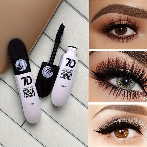 1/2/3PCS 9D Fiber Mascara Set Waterproof Durable Curling Mascara Sweatproof Anti-smudge Slimming Base Mascara for all skin types