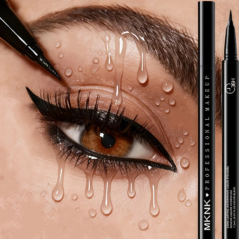 Long Lasting Quick Drying Waterproof Easy To Color Non Smudging Smooth Liquid Eyeliner