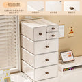 Cream Style Desktop Organizer Living Room Sundry Items Organizer Boxes Desktop Makeup Organizer Stationery Organizers Gift