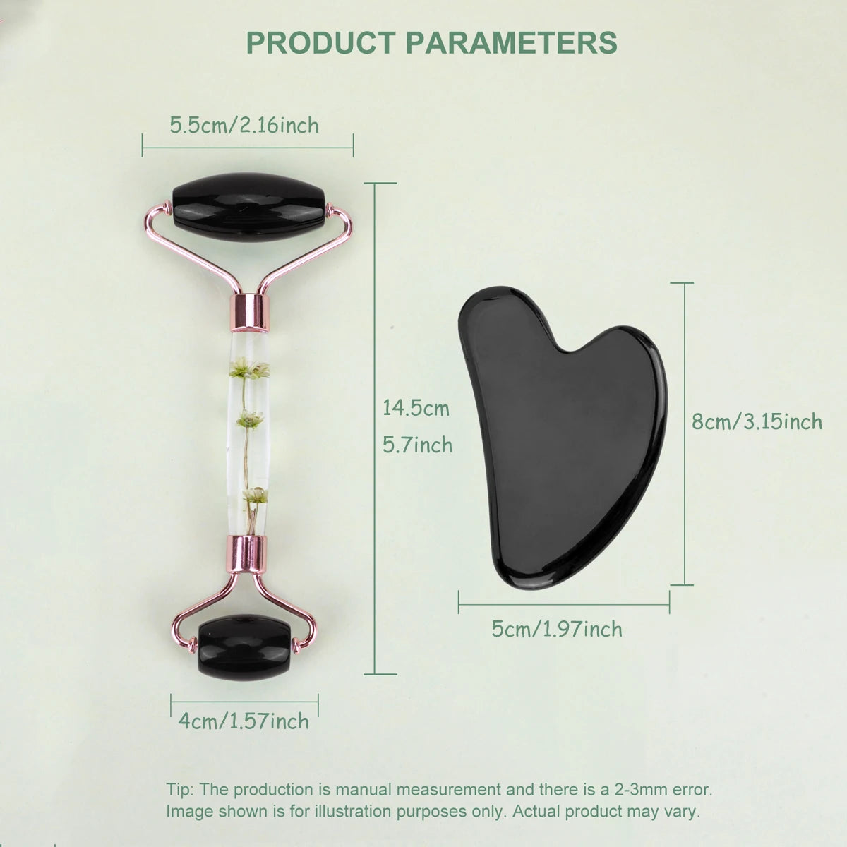 Gua Sha&Jade Roller Set Natural Jade Massager For Face Neck Body Care Beauty Health Skin Care Tools Facial Slim Lift Scraping
