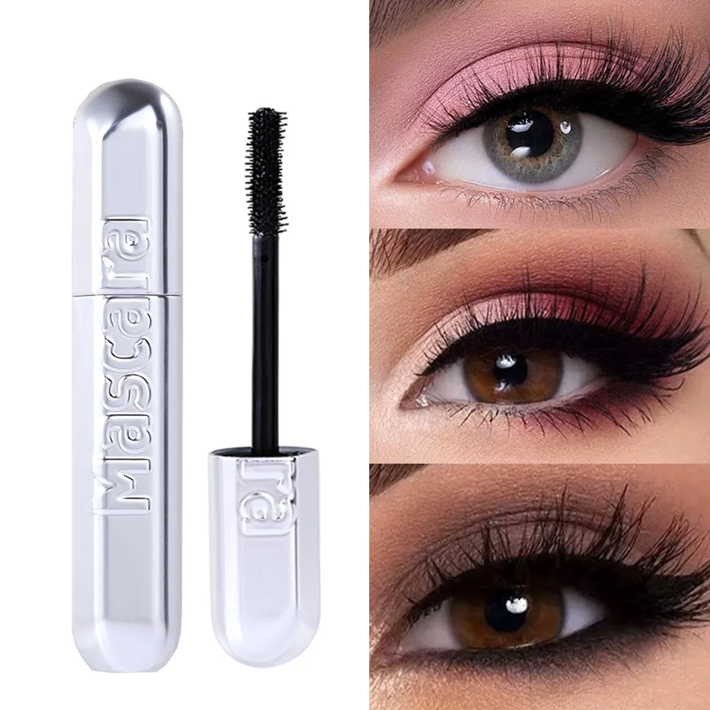 Waterproof Mascara, Long and Curly, Long-Lasting and Set, Silky Smooth, Natural Makeup Look, Lasting Makeup Effect