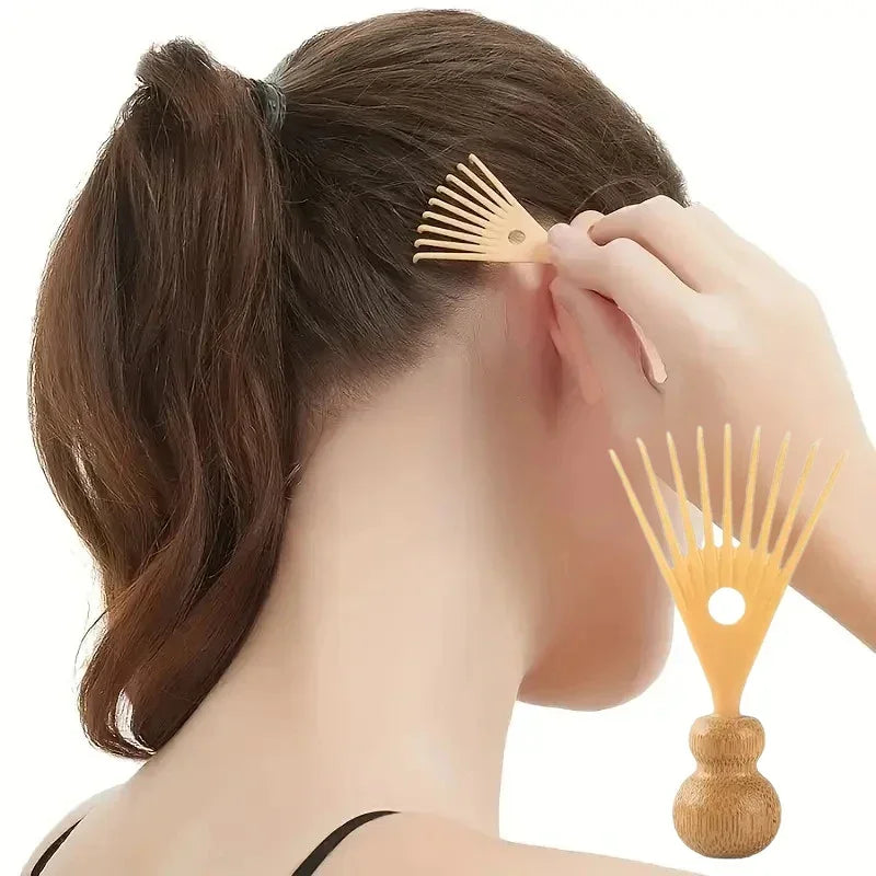 Head Massager Handheld Scalp And Temple Massage Tool Relaxing Massage And Scratcher For Hair Stimulation Hair Relaxation Tools