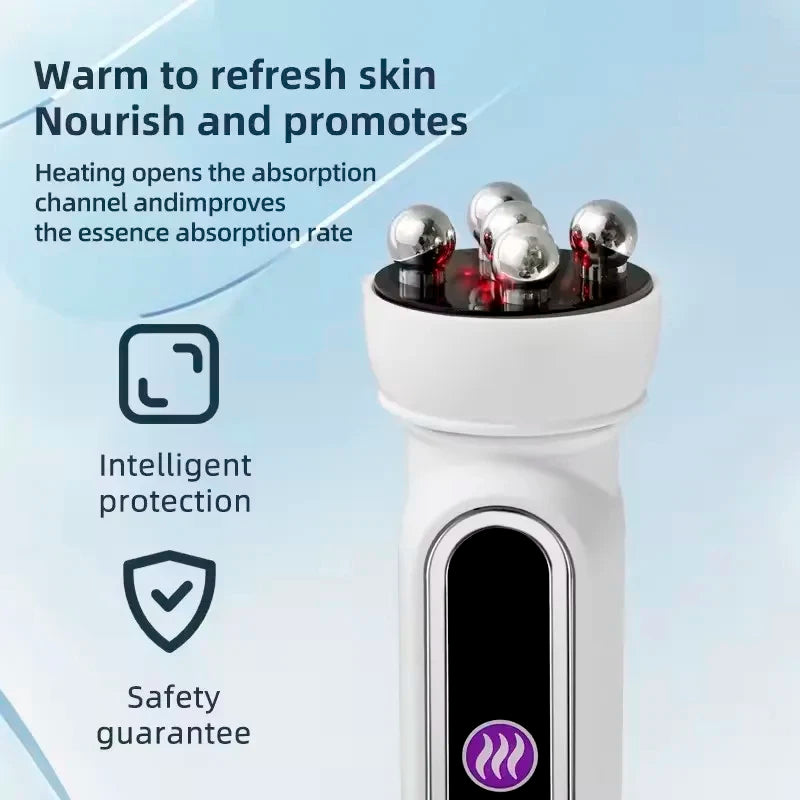 Elvaro 3-in-1 RF & EMS Facial Roller – Skin Tightening & Rejuvenation Device
