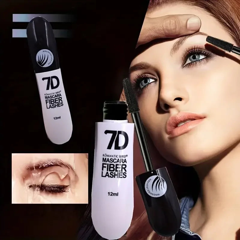 1/2/3PCS 9D Fiber Mascara Set Waterproof Durable Curling Mascara Sweatproof Anti-smudge Slimming Base Mascara for all skin types