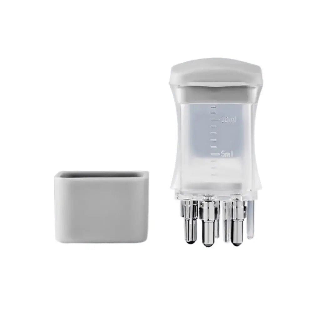 Portable Mini Scalp Applicator Plastic 10ML Liquid Guiding Comb with Scale Hair Roots Massager Scalp Treatment