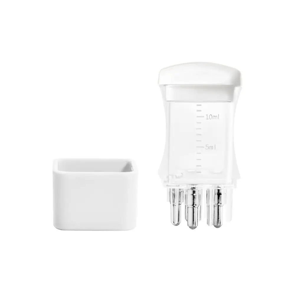 Portable Mini Scalp Applicator Plastic 10ML Liquid Guiding Comb with Scale Hair Roots Massager Scalp Treatment