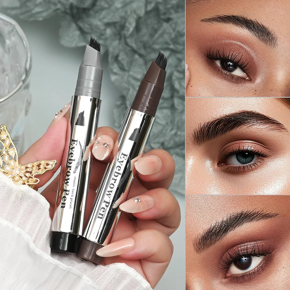 1PC Eyebrow Pencil Waterproof, Sweat Resistant, Long-Lasting, Quick Drying, Smooth and Non Smudging, Outlining Natural Eyebrow S