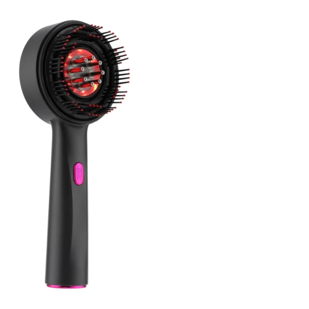 Electric Scalp Massage Comb for Growth Scalp Oil Applicator Hair Care 660nm Red Light Head Massager Improve Hair Loss Brush