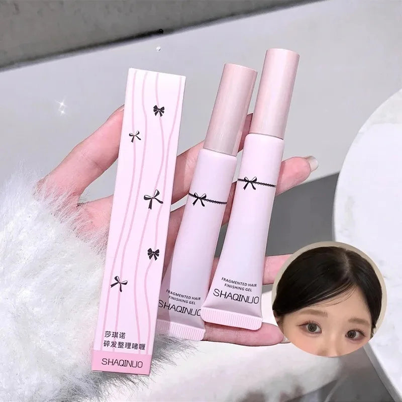 Hair Wax Stick Styling Gel for Smooth Out Frizzy Hair Shaping Transparent Non-greasy Finishing Gel Styling Hair Mess Fixed Gel