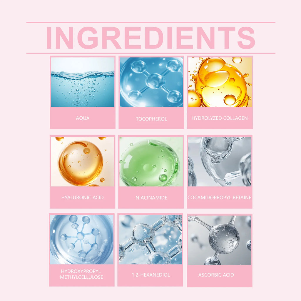 5 in 1 Moisturizing Facial Cleanser Refreshed Cleansing Makeup Remover Brightening Hydrating Light Texture Rich Foam Cleanser