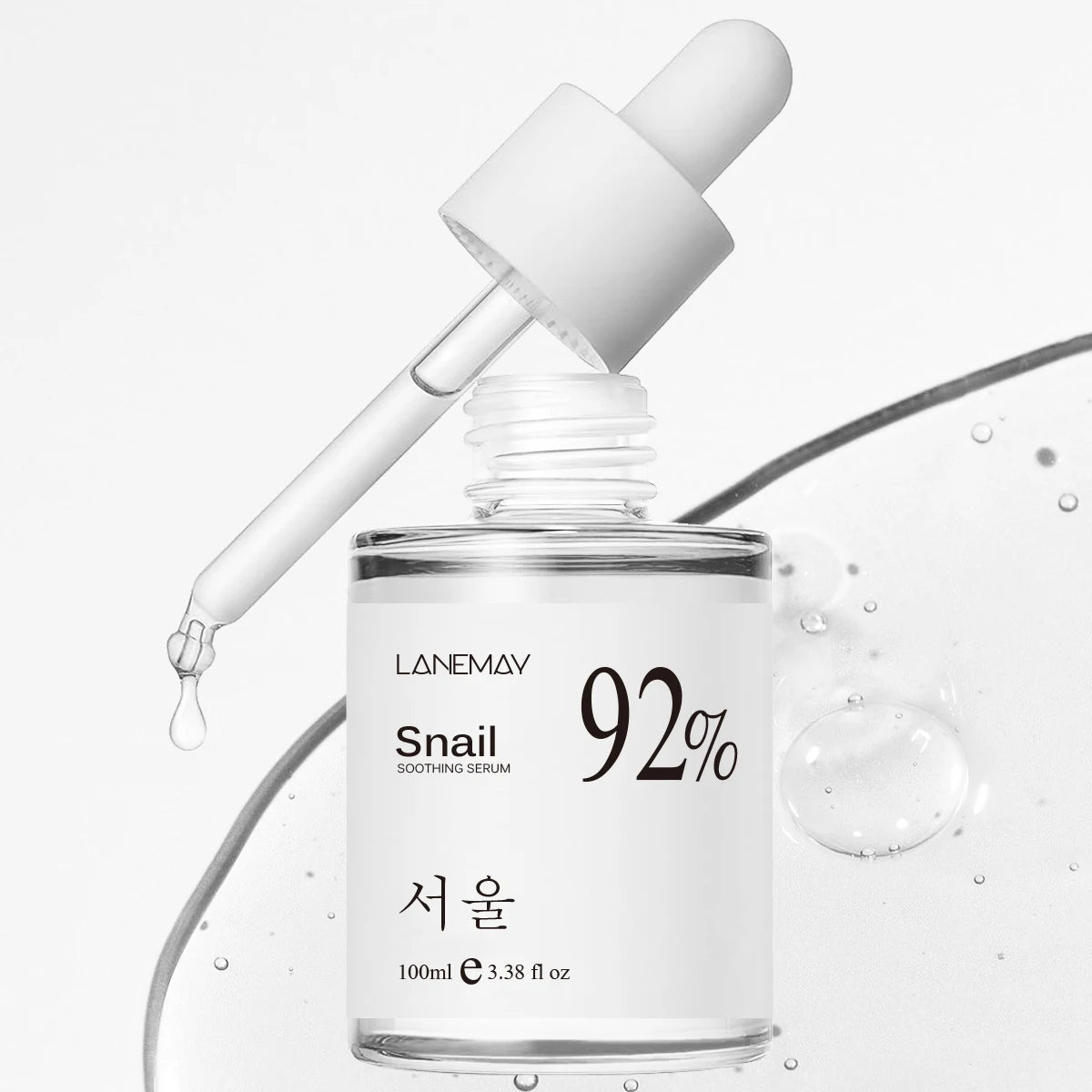 100ml 92% Snail Essence Soothing Face Serum Facial All in One Facial Serum Hydrating and Moisturizing Skin Care 5 Sold