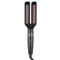 2 In1 Multifunctional Hair Straightener Brush Ceramic Hair Straightening And Curling Iron Electric Hot Brush For Styling