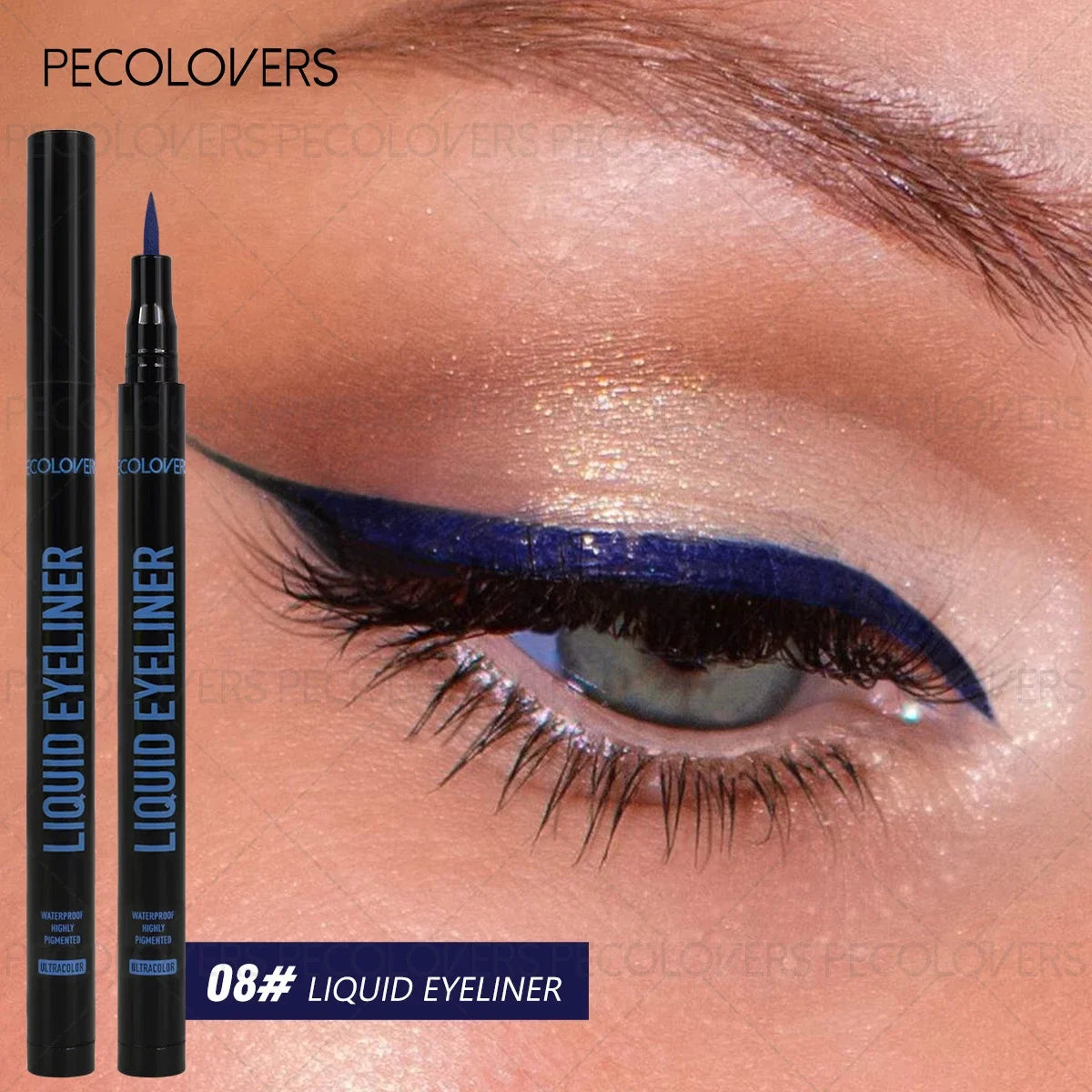 1PC Waterproof & Long-Lasting Liquid Eyeliner - No-Smudge, Smooth Application, Creating A Charming Daily Makeup