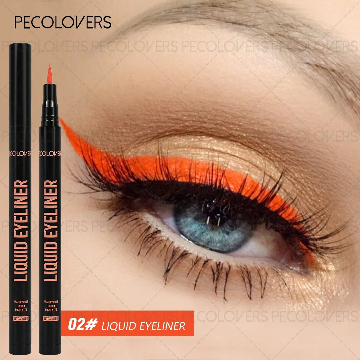 1PC Waterproof & Long-Lasting Liquid Eyeliner - No-Smudge, Smooth Application, Creating A Charming Daily Makeup