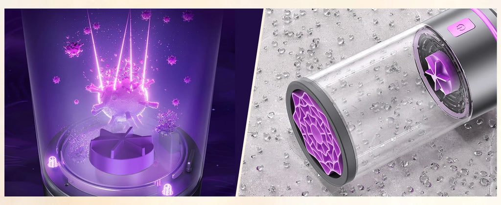 Electric Makeup Brush Cleaner - 7000 RPM Makeup Brush Cleaning Machine, Waterproof Automatic Makeup Brush Cleaner with Mat