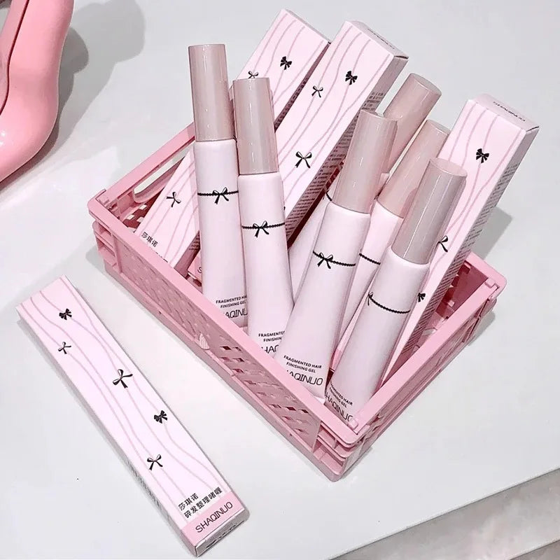 Hair Wax Stick Styling Gel for Smooth Out Frizzy Hair Shaping Transparent Non-greasy Finishing Gel Styling Hair Mess Fixed Gel