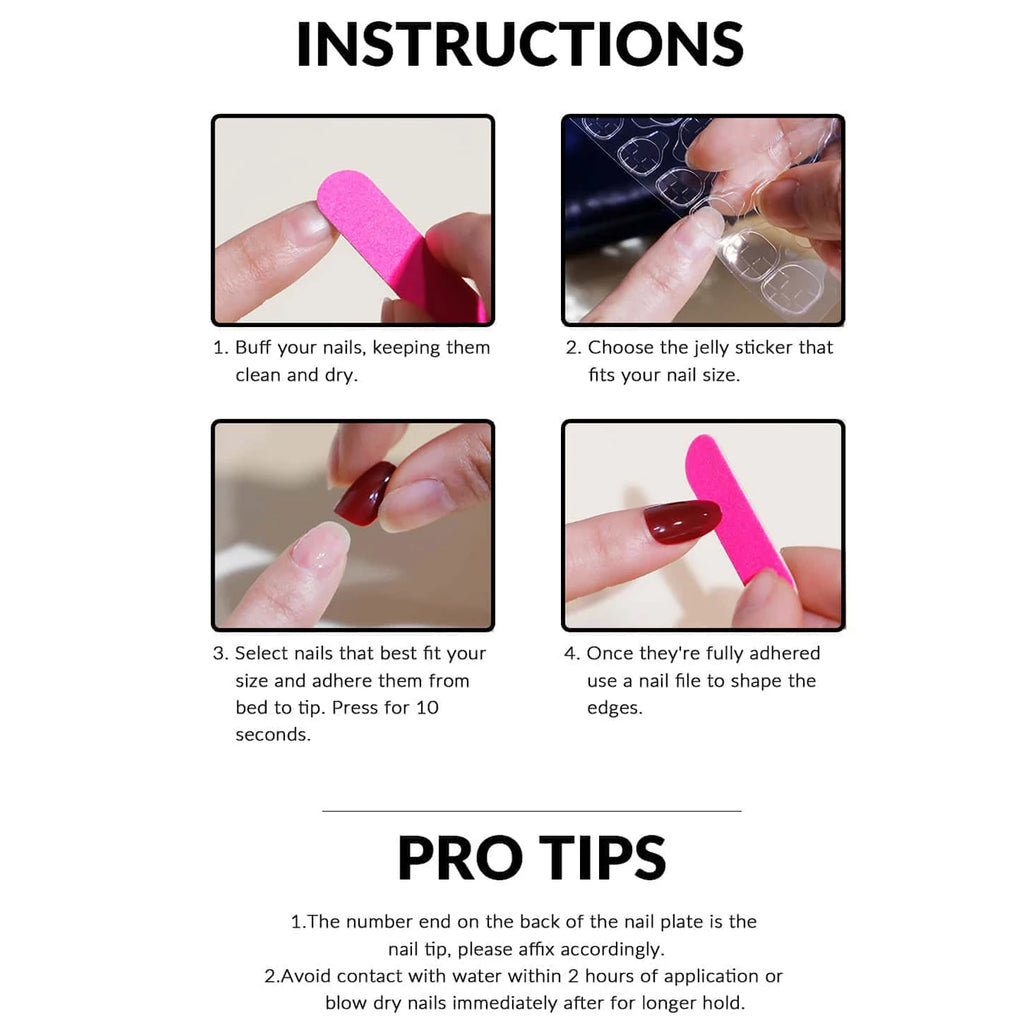 Short Press on Nails, BettyCora Square 24 Pcs Spring Summer Gel Press-On Acrylic Fake False Gel Nails Manicure Set for