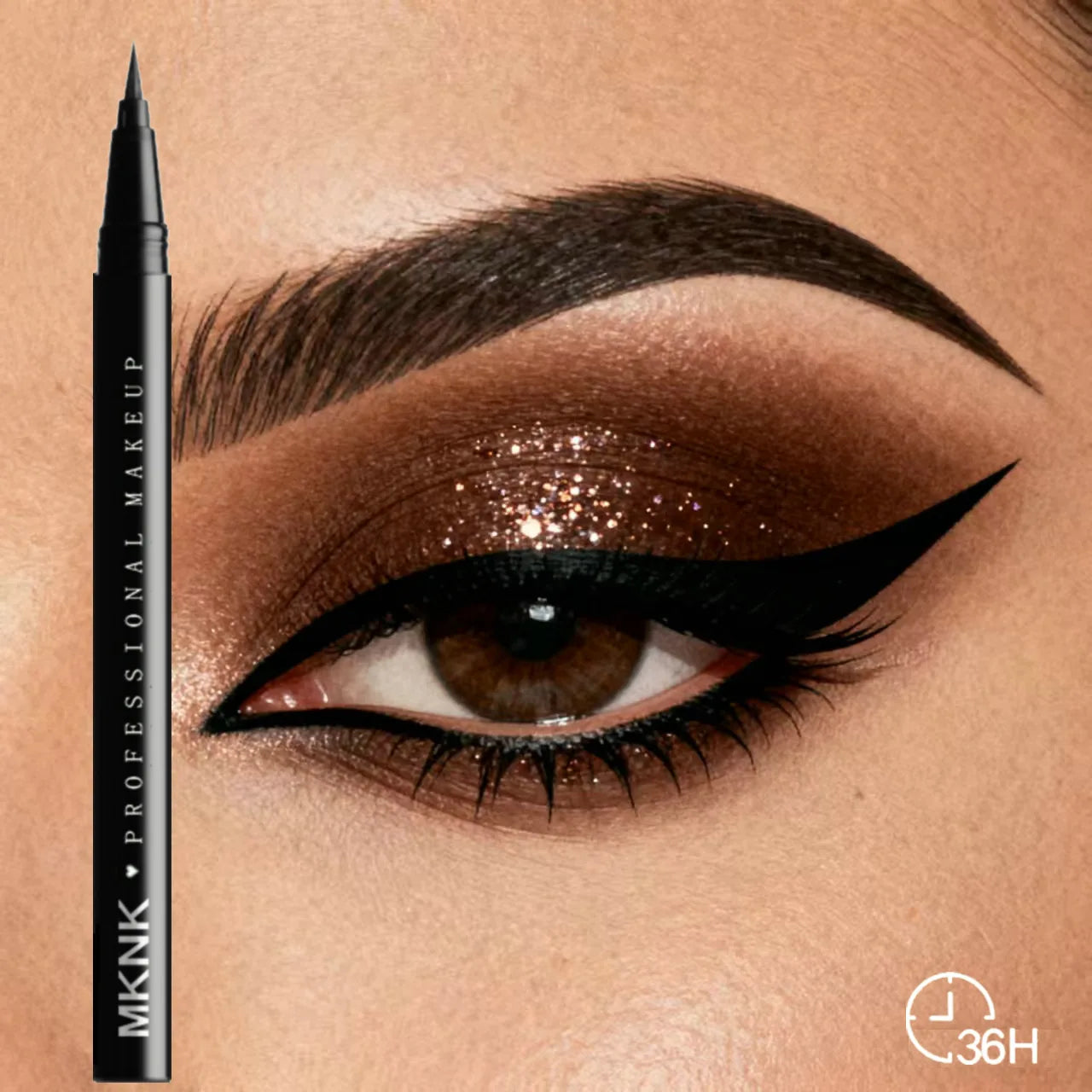 Long Lasting Quick Drying Waterproof Easy To Color Non Smudging Smooth Liquid Eyeliner