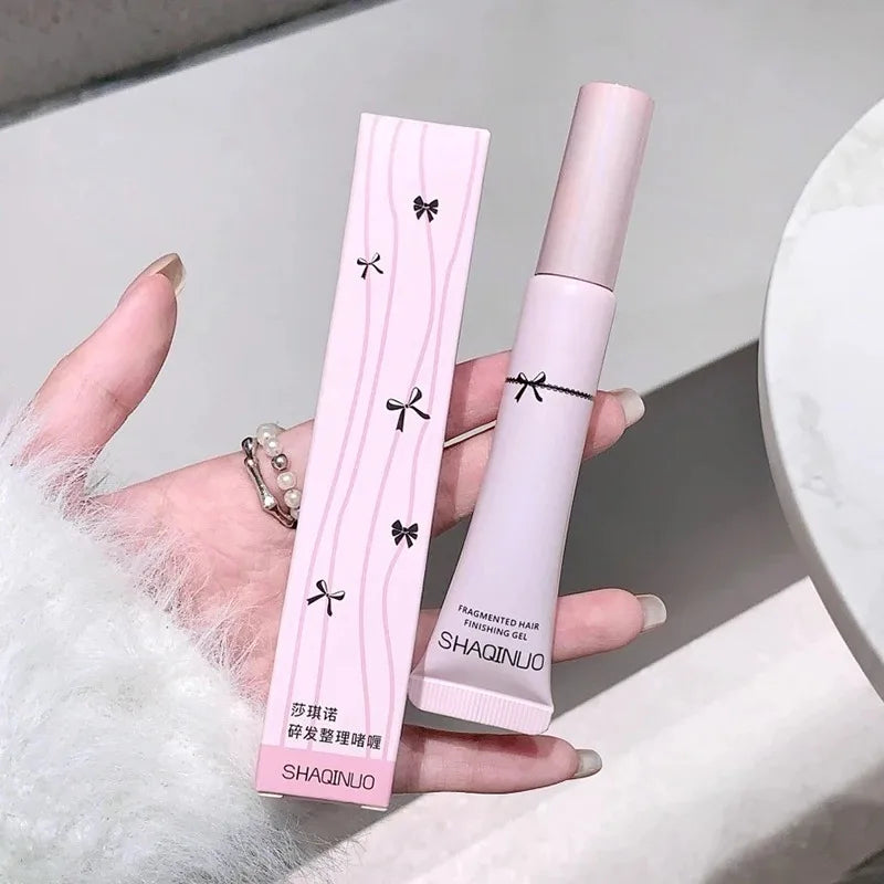 Hair Wax Stick Styling Gel for Smooth Out Frizzy Hair Shaping Transparent Non-greasy Finishing Gel Styling Hair Mess Fixed Gel