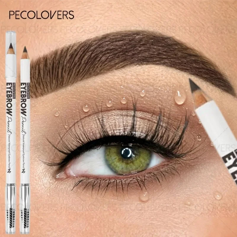 1PC Eyebrow Pencil, Fill Eyebrow Gaps, Waterproof and Sweatproof, Long-lasting, Hair-fluid Eyebrows, Eyebrow Cosmetics