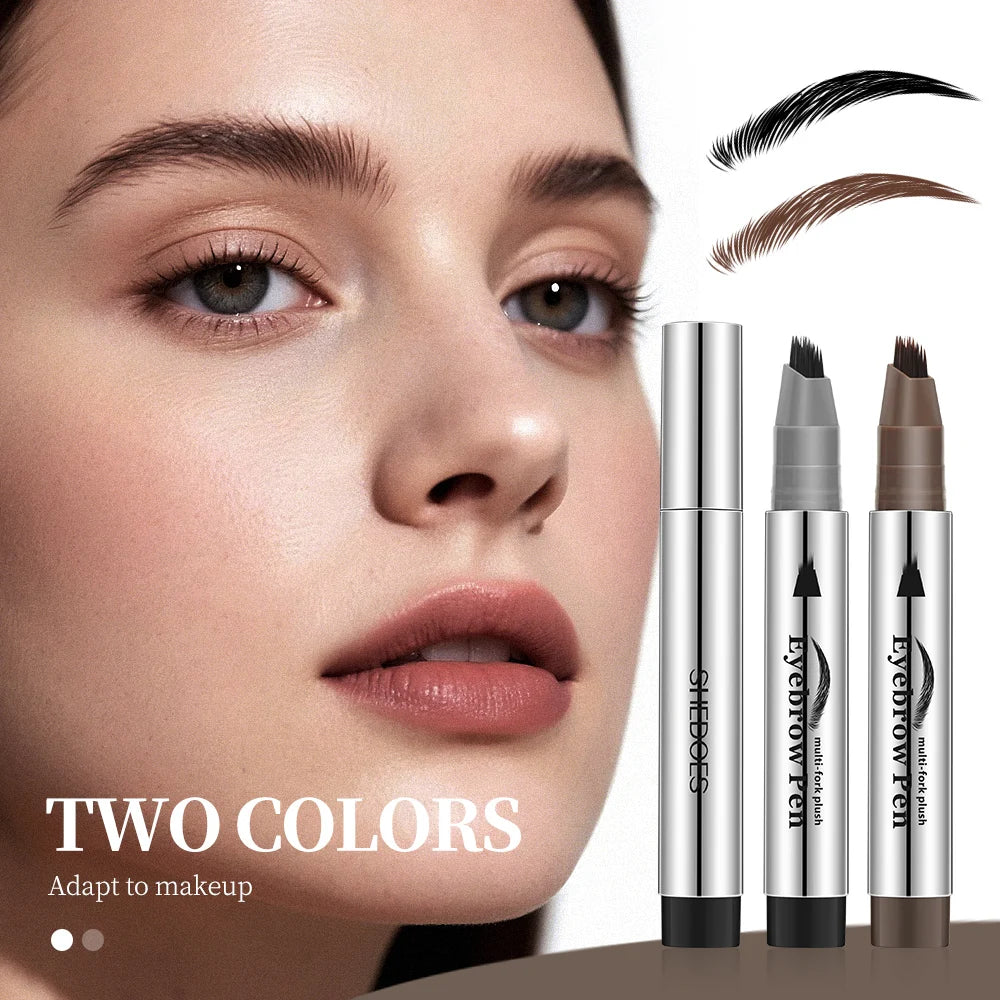 1PC Eyebrow Pencil Waterproof, Sweat Resistant, Long-Lasting, Quick Drying, Smooth and Non Smudging, Outlining Natural Eyebrow S