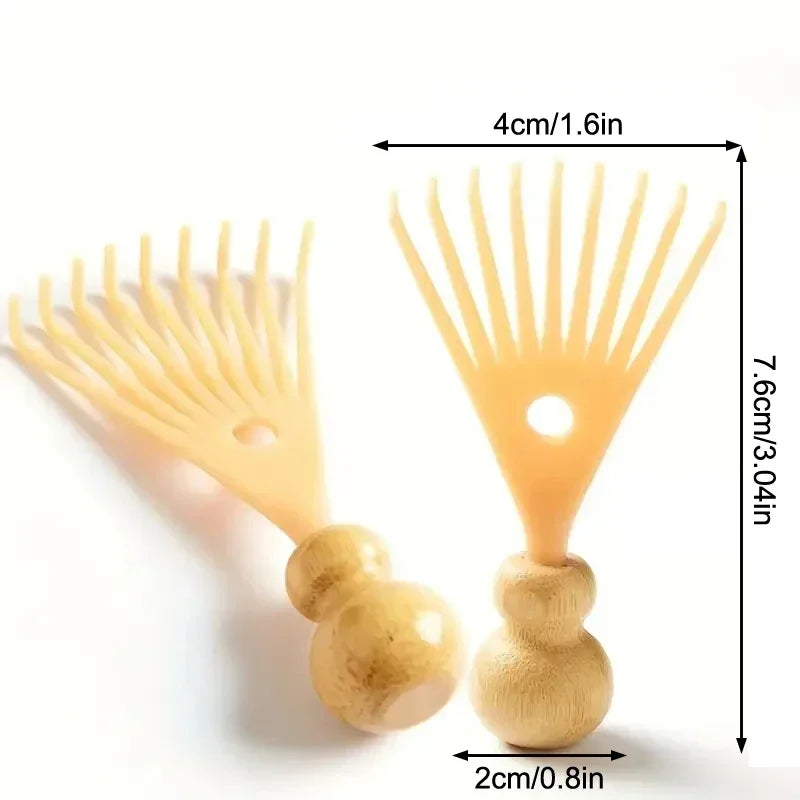 Head Massager Handheld Scalp And Temple Massage Tool Relaxing Massage And Scratcher For Hair Stimulation Hair Relaxation Tools