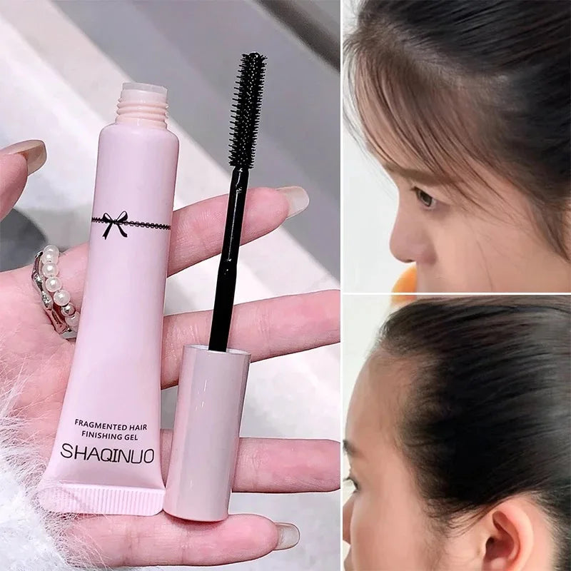 Hair Wax Stick Styling Gel for Smooth Out Frizzy Hair Shaping Transparent Non-greasy Finishing Gel Styling Hair Mess Fixed Gel