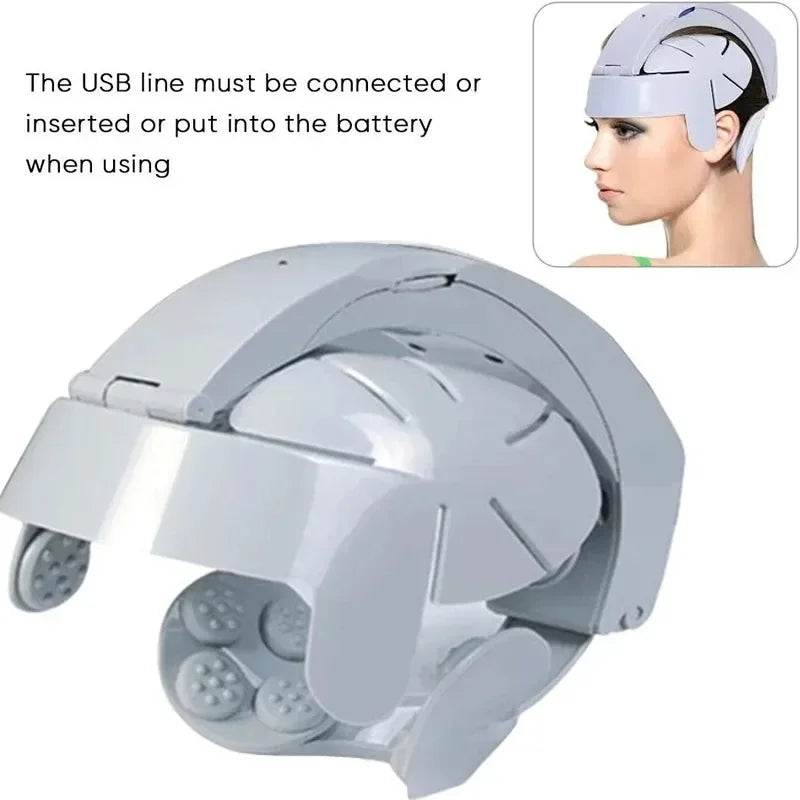 Scalp Massager for Hair Growth Anti Hair Loss Head Massage Instrument Relax Acupoint Stimulator Stress Relief Health Care Device
