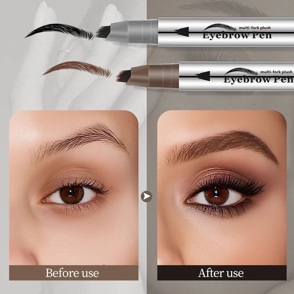 1PC Eyebrow Pencil Waterproof, Sweat Resistant, Long-Lasting, Quick Drying, Smooth and Non Smudging, Outlining Natural Eyebrow S