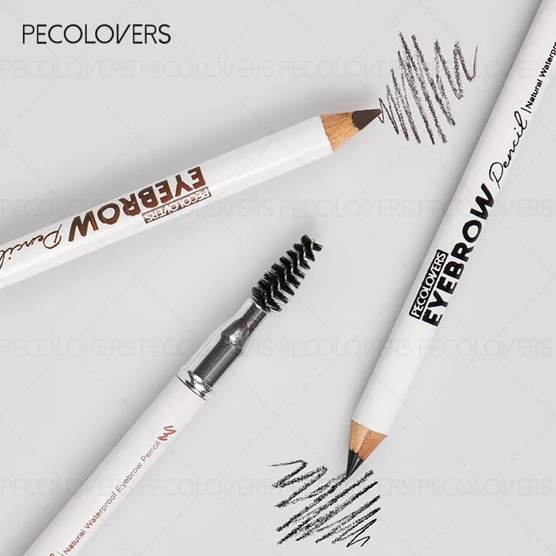 1PC Eyebrow Pencil, Fill Eyebrow Gaps, Waterproof and Sweatproof, Long-lasting, Hair-fluid Eyebrows, Eyebrow Cosmetics