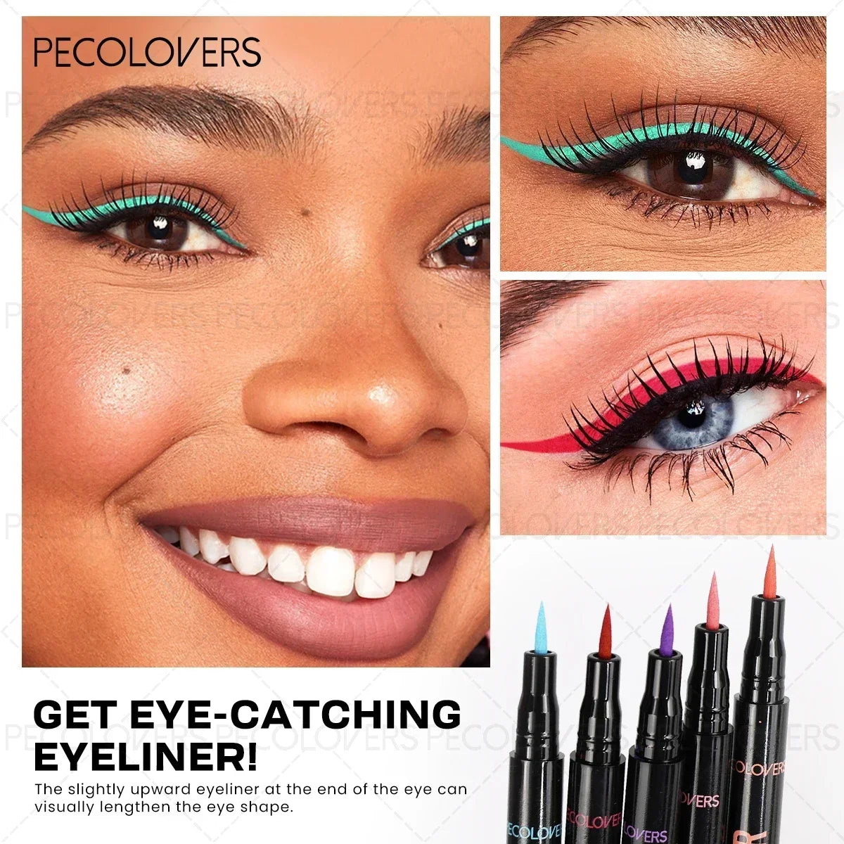 1PC Waterproof & Long-Lasting Liquid Eyeliner - No-Smudge, Smooth Application, Creating A Charming Daily Makeup