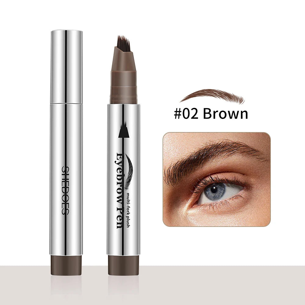 1PC Eyebrow Pencil Waterproof, Sweat Resistant, Long-Lasting, Quick Drying, Smooth and Non Smudging, Outlining Natural Eyebrow S