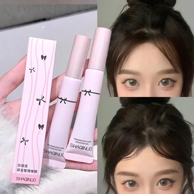 Hair Wax Stick Styling Gel for Smooth Out Frizzy Hair Shaping Transparent Non-greasy Finishing Gel Styling Hair Mess Fixed Gel