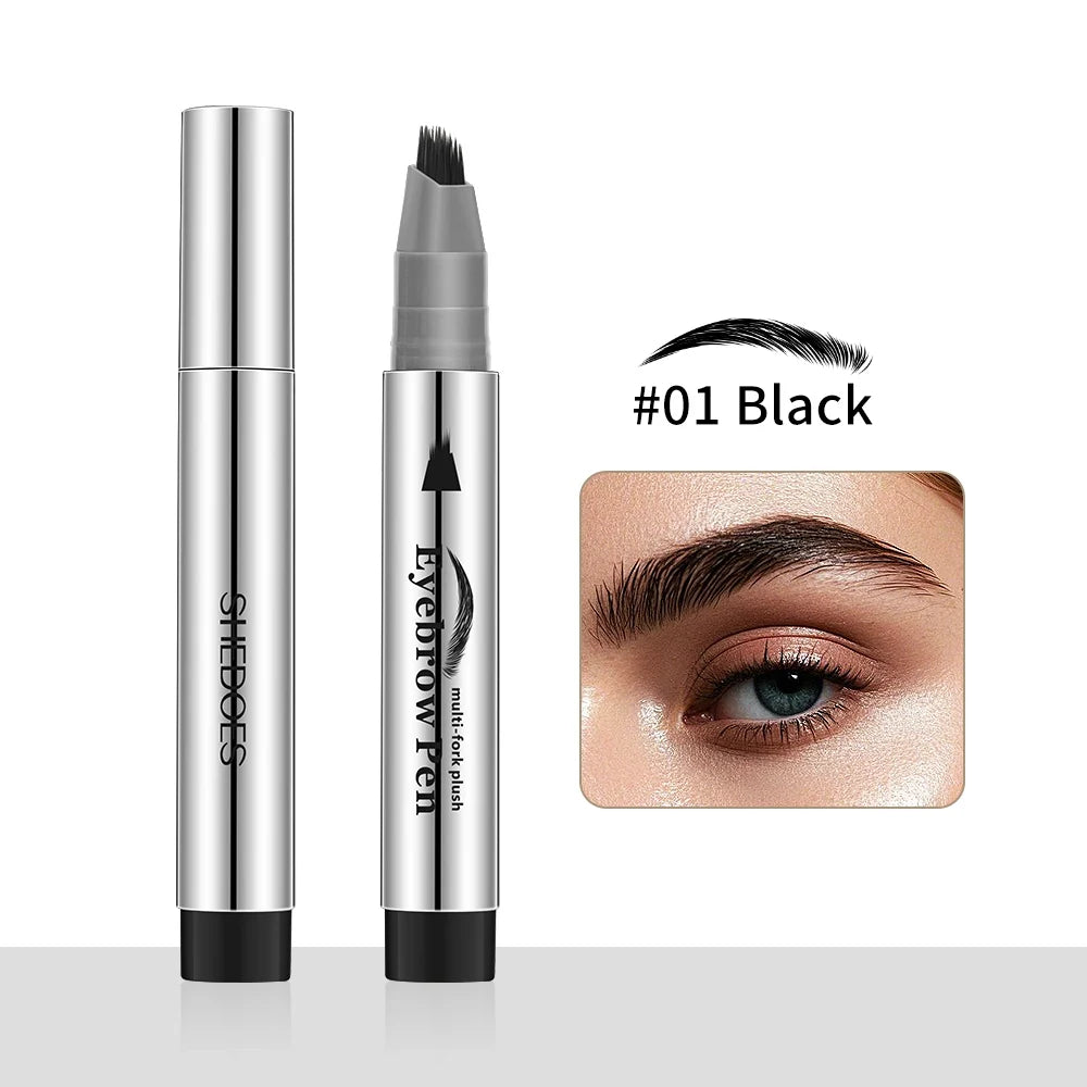 1PC Eyebrow Pencil Waterproof, Sweat Resistant, Long-Lasting, Quick Drying, Smooth and Non Smudging, Outlining Natural Eyebrow S
