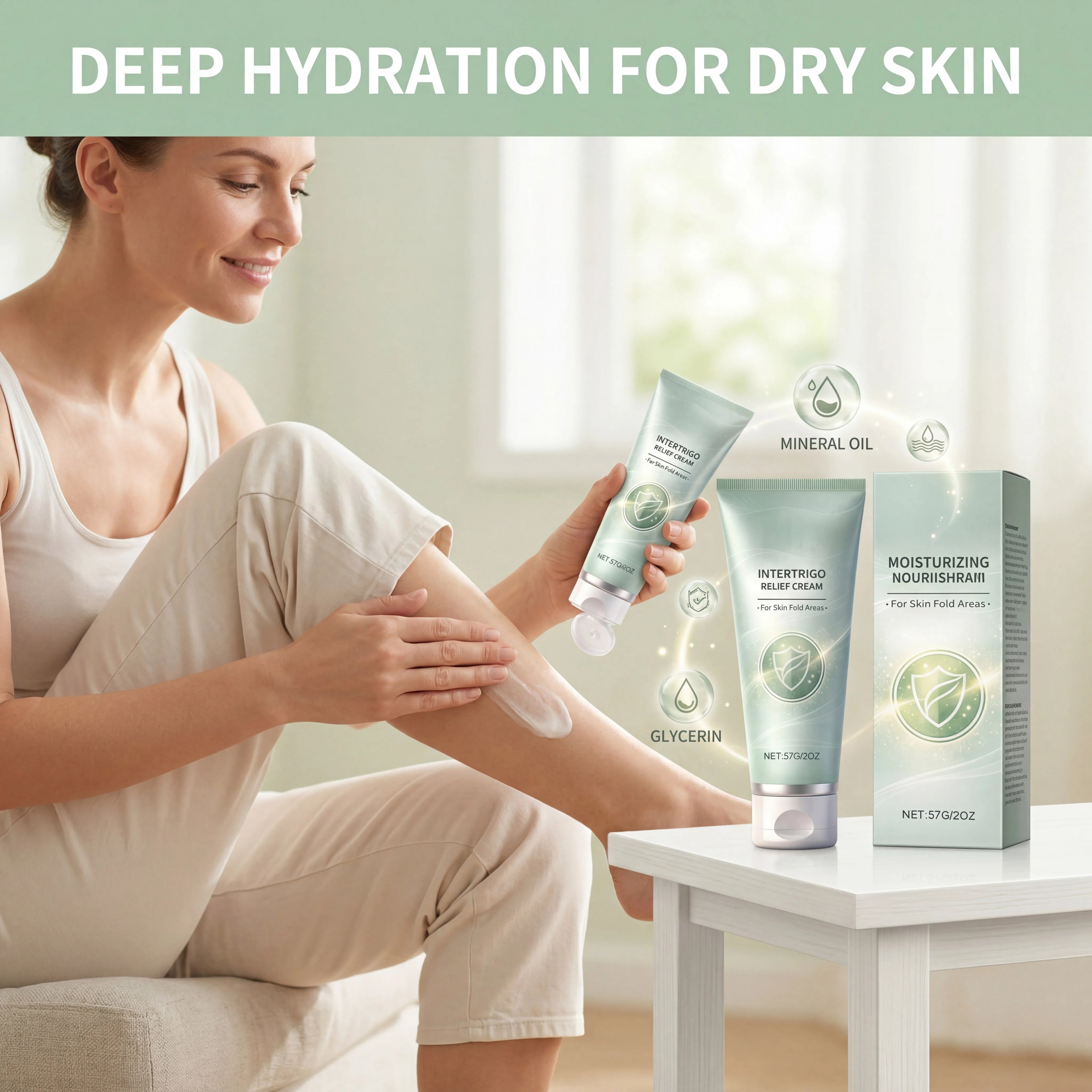 Moisturizing Body Lotion Hydrating Lightweight Non Greasy Smooth Soft Daily Care Dry Skin Winter Gentle Nourishing for All Types