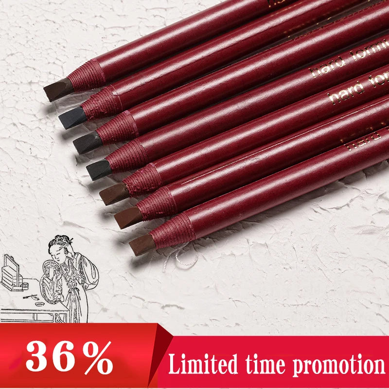 Eyebrow Pencil Cosmetic China High Quality Professional Waterproof Original Brown Makeup Beauty Pencil Natural Long-Lasting