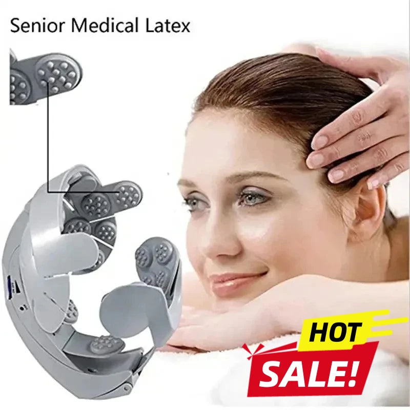 Scalp Massager for Hair Growth Anti Hair Loss Head Massage Instrument Relax Acupoint Stimulator Stress Relief Health Care Device