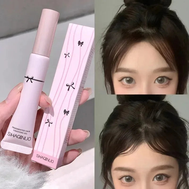 Hair Wax Stick Styling Gel for Smooth Out Frizzy Hair Shaping Transparent Non-greasy Finishing Gel Styling Hair Mess Fixed Gel