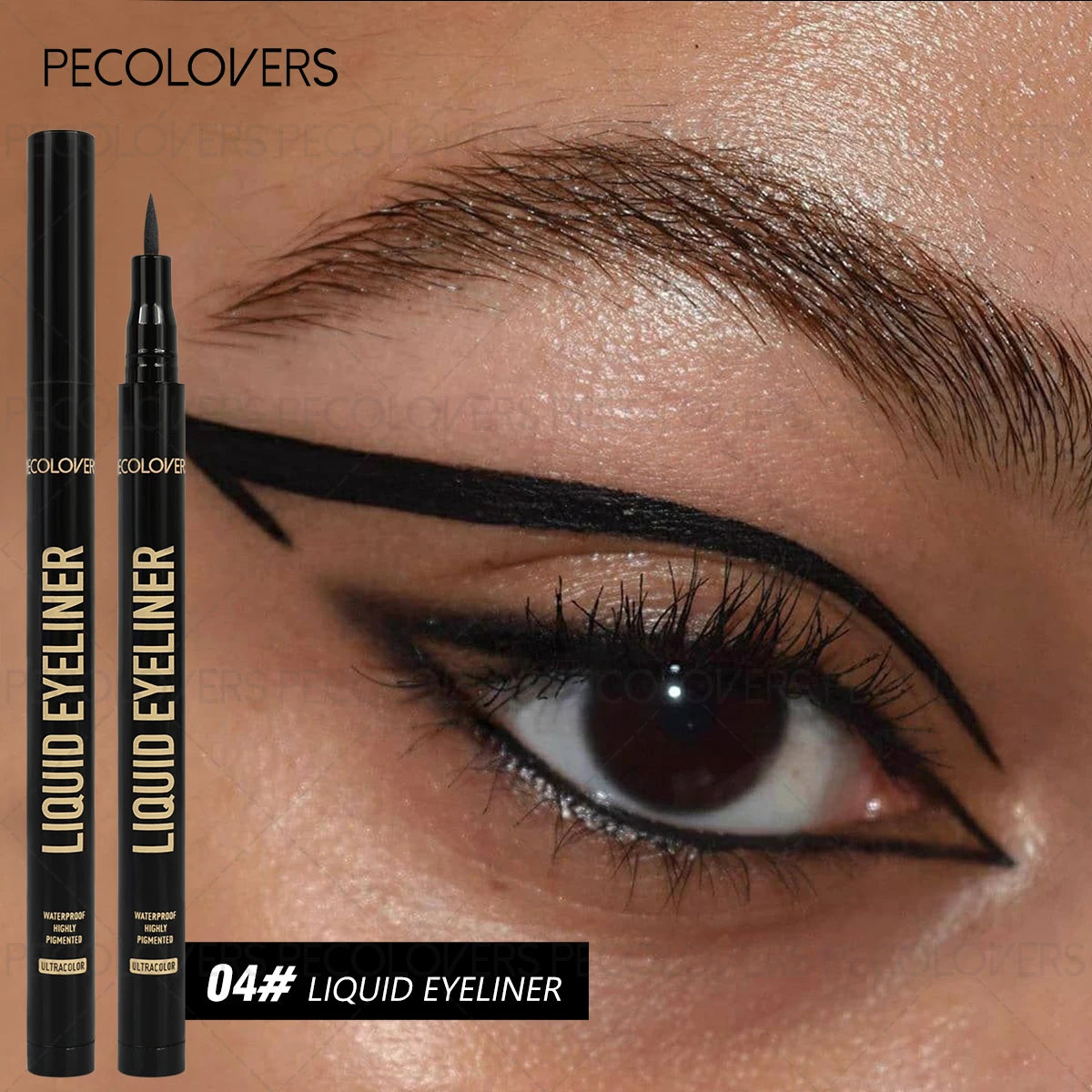 1PC Waterproof & Long-Lasting Liquid Eyeliner - No-Smudge, Smooth Application, Creating A Charming Daily Makeup