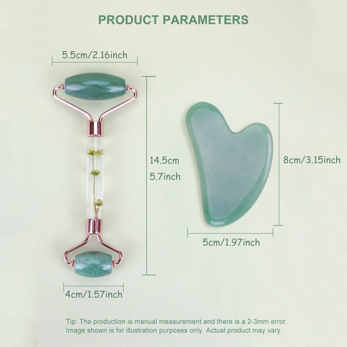 Gua Sha&Jade Roller Set Natural Jade Massager For Face Neck Body Care Beauty Health Skin Care Tools Facial Slim Lift Scraping